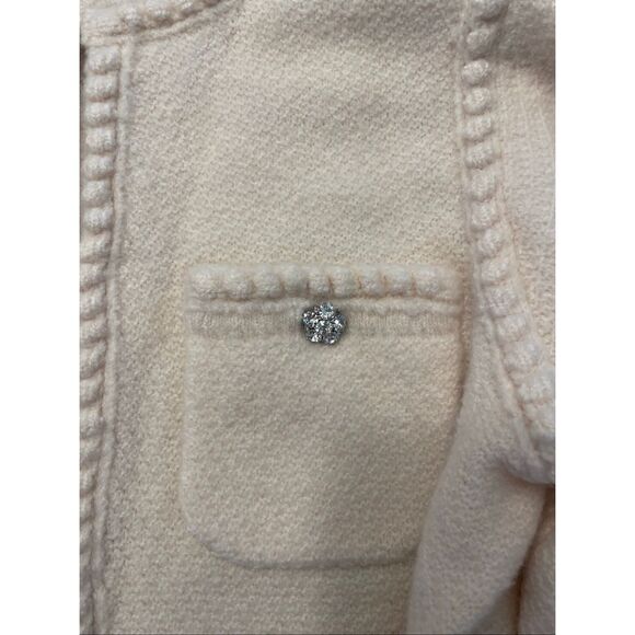 J. Crew Odette sweater lady jacket with jewel buttons - Picture 4 of 6